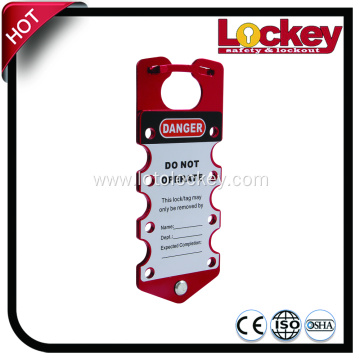 Hote Sale Labeled Aluminum Hasp Lockout
